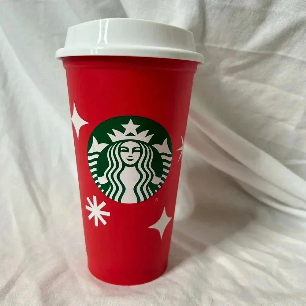 Starbucks‎ collectors cup- 16 fl oz red